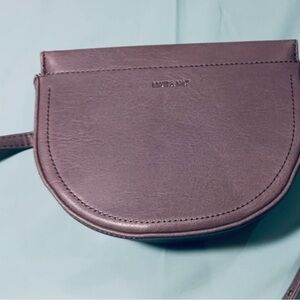 Matt & Nat Small Grey short strap Crossbody